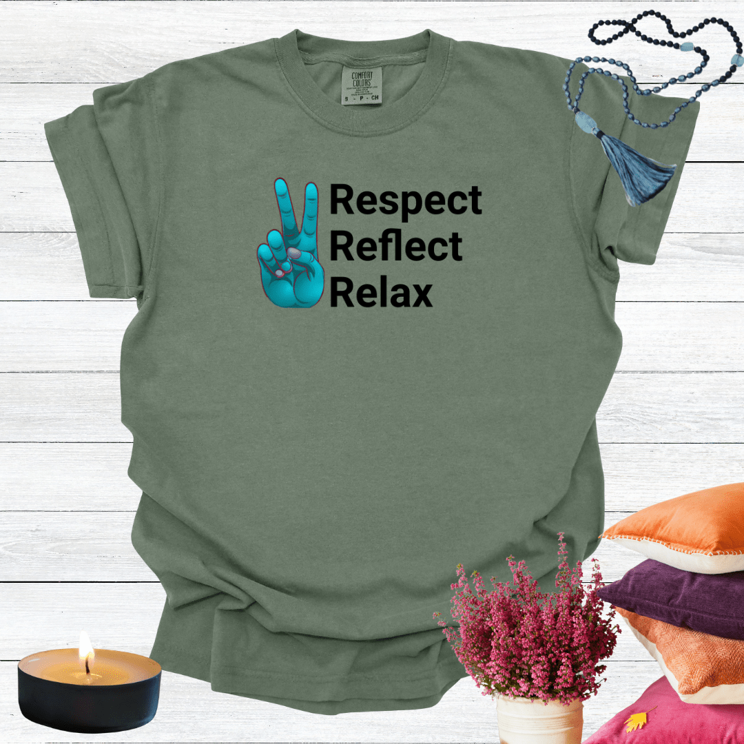 Respect Reflect Relax T-shirt
