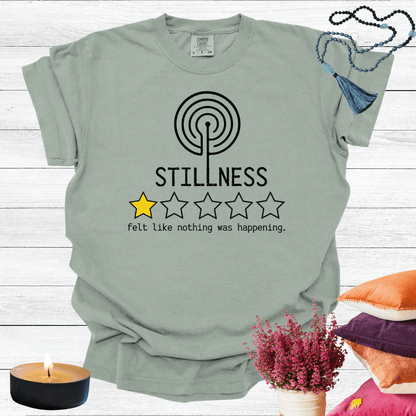Stillness One Star Review T-shirt