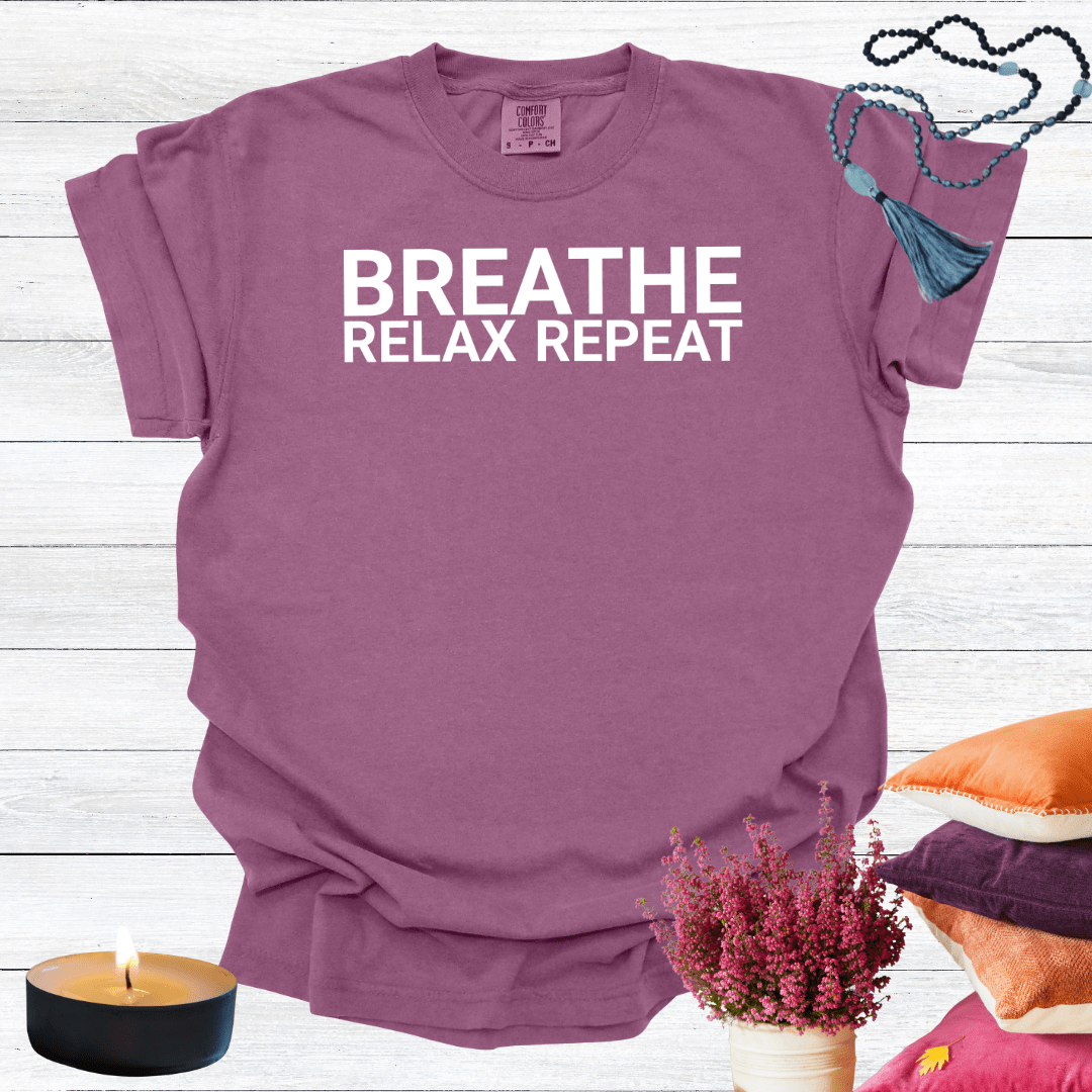 Breathe Relax Repeat T-shirt