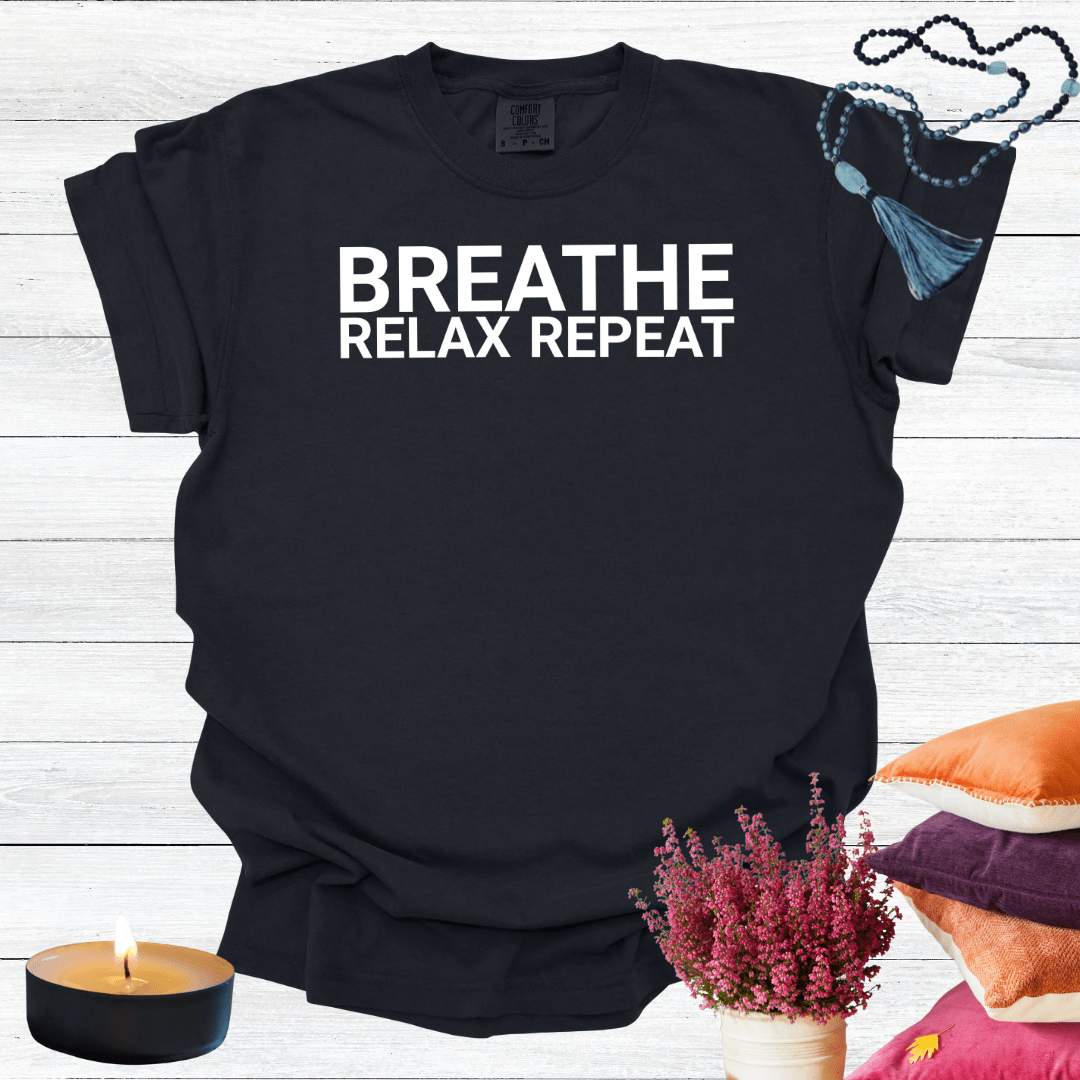 Breathe Relax Repeat T-shirt
