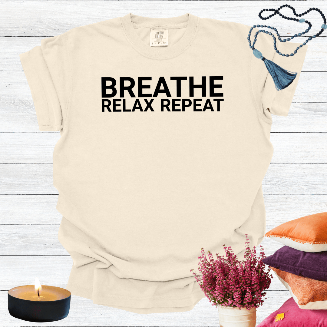 Breathe Relax Repeat T-shirt