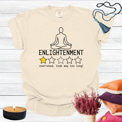 Enlightenment One Star Review - Overrated Felt like Nothing was Happening T-shirt
