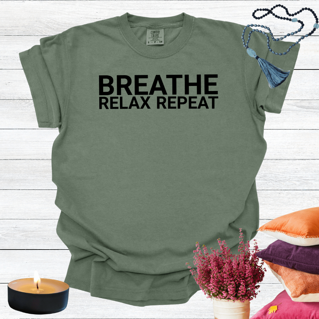 Breathe Relax Repeat T-shirt