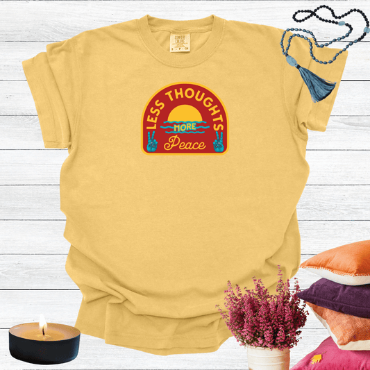 Less Thoughts More Peace T-shirt