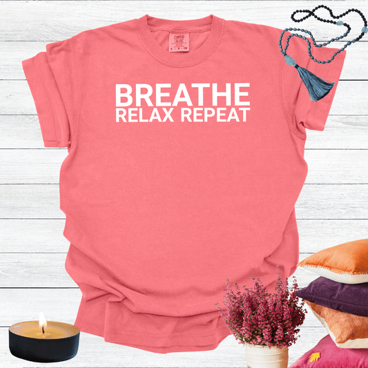 Breathe Relax Repeat T-shirt