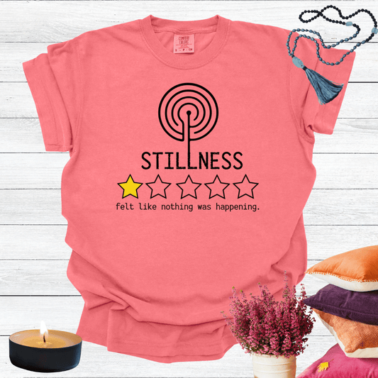 Stillness One Star Review T-shirt