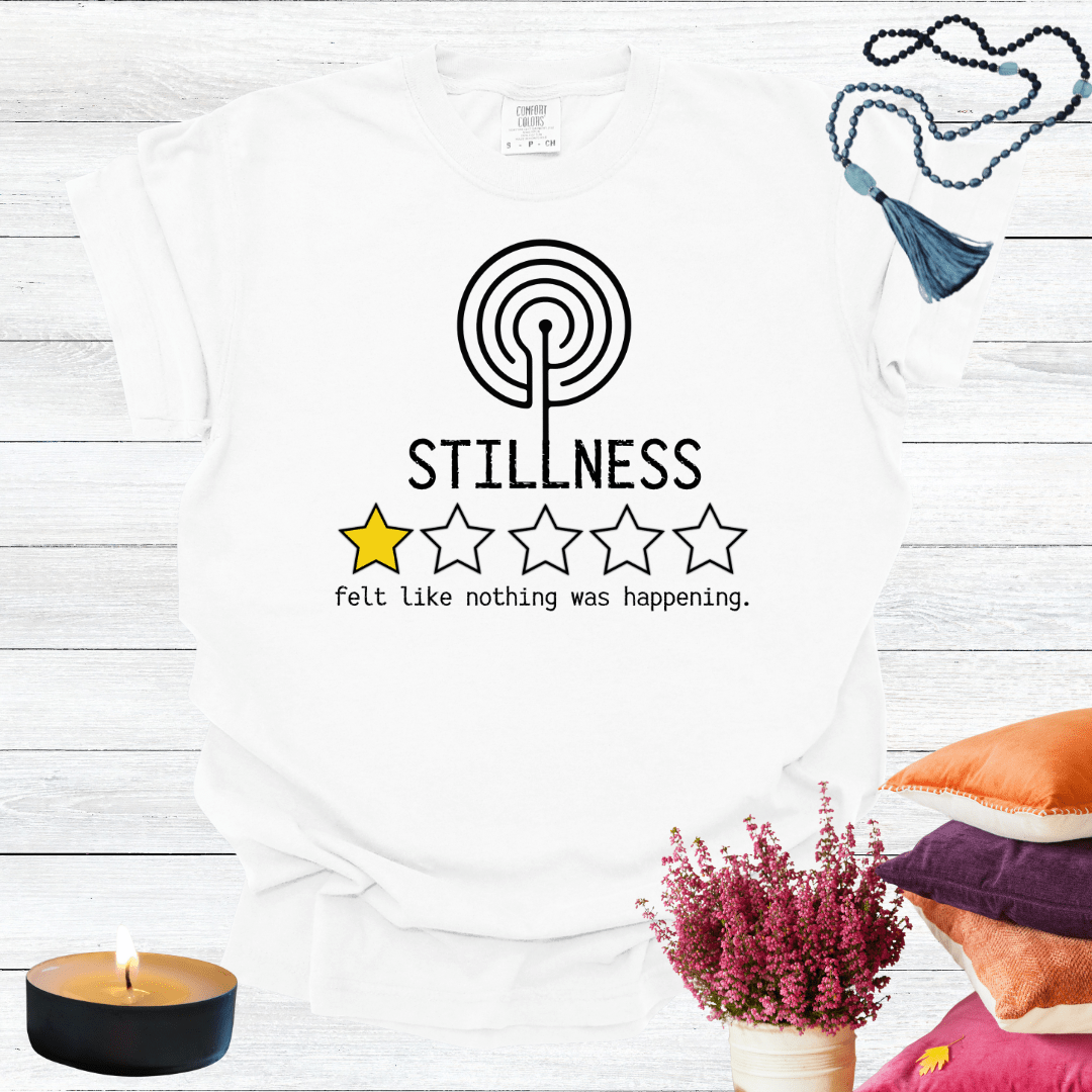 Stillness One Star Review T-shirt